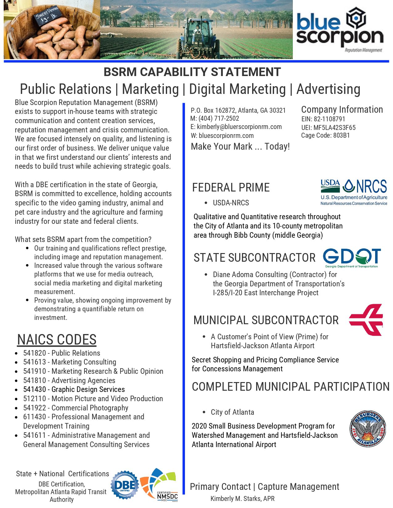 2022 BSRM Capability Statement_page-0001 2023 BSRM Capability Statement